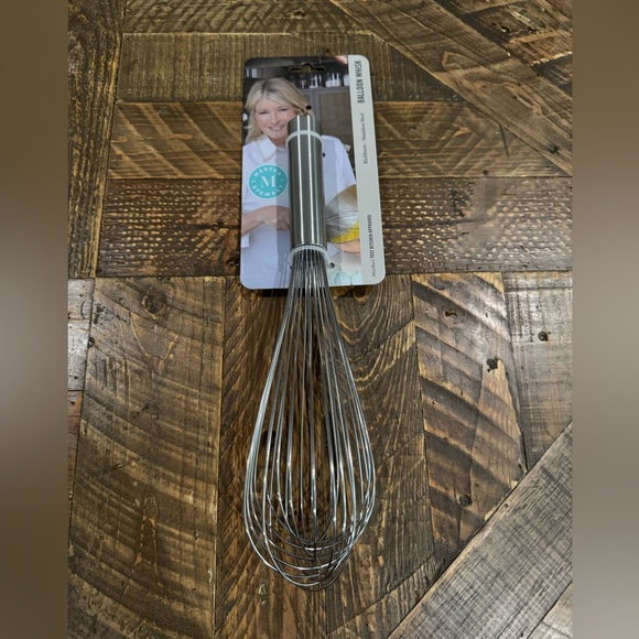 Martha Stewart Collection Balloon Whisk Stainless Steel - Picture 1 of 5